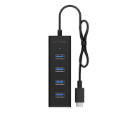 ICYBOX B-HUB1409-C3 4 portowy Hub TYPE-C NUICYUS4P000011 - 1275427 - zdjęcie 4
